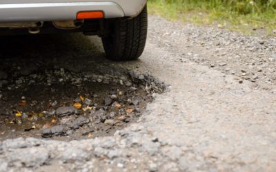 Dangers of Driving Through Potholes